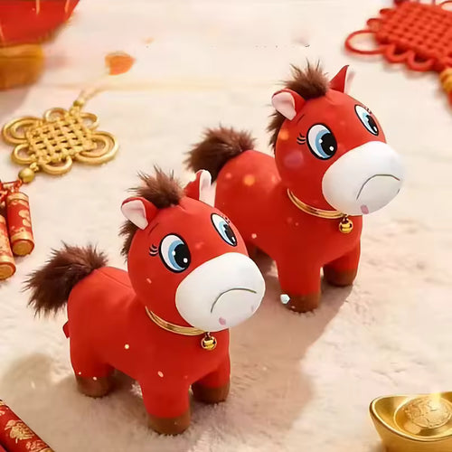 2026 Lunar New Year Fortune Fire Horse Plush